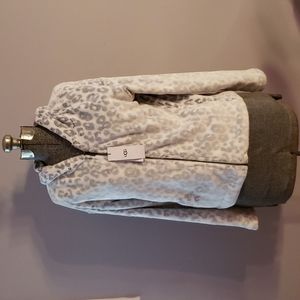 Ugg brand, plush, hooded waste length